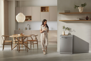 Miele G7040SC Steel Freestanding Dishwasher